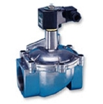 Jefferson Válvula Solenoide de 2 vías de 1 1/4" NPT, 2030LA10T,120/60-110/50Hz.