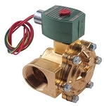 ASCO Válvula Solenoide de 2 vías de 1-1/2" NPT, 8210G022, 240/60-220/50Hz.