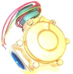 Válvula Solenoide ASCO de 2 vías de 2 1/2" NPT, 8210G101.