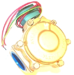 ASCO Válvula Solenoide de 2 vías de 2" NPT, 8210G103, 120/60-110/50Hz.