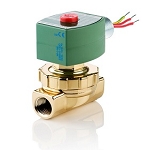 ASCO Válvula Solenoide de 2 vías de 1/2" NPT, 8220G406, 24/60Hz.