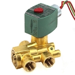 Válvula Solenoide ASCO de 3 vías 8321G001, 120/60-110/50Hz.
