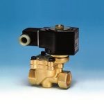 Jefferson Válvula Solenoide de 2 vías de 3/8" NPT, 1390BE3T, 120/60-110/50Hz.