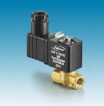 Jefferson Válvula Solenoide de 2 vías de 1/4" NPT, 2026BA172T,120/60-110/50Hz.